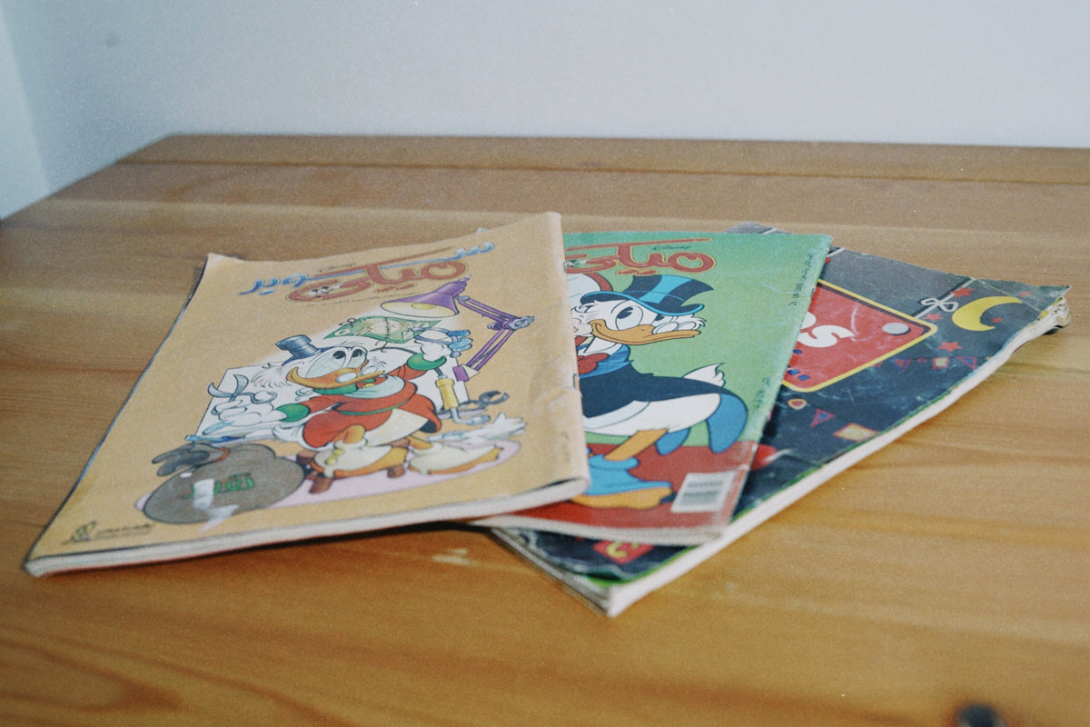 Authentic Vintage Mickey Magazines x3
